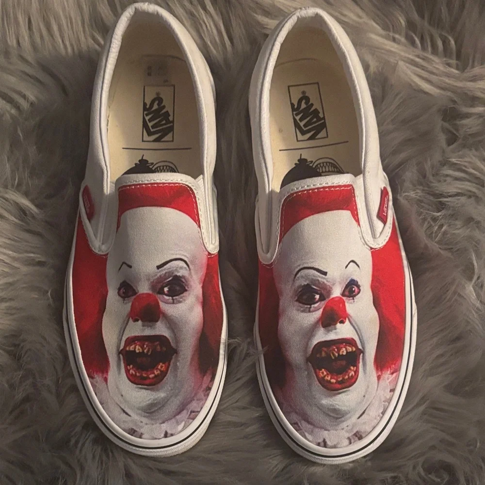 Vans X House of Terror IT classic slip on shoes - Picture 2 of 6